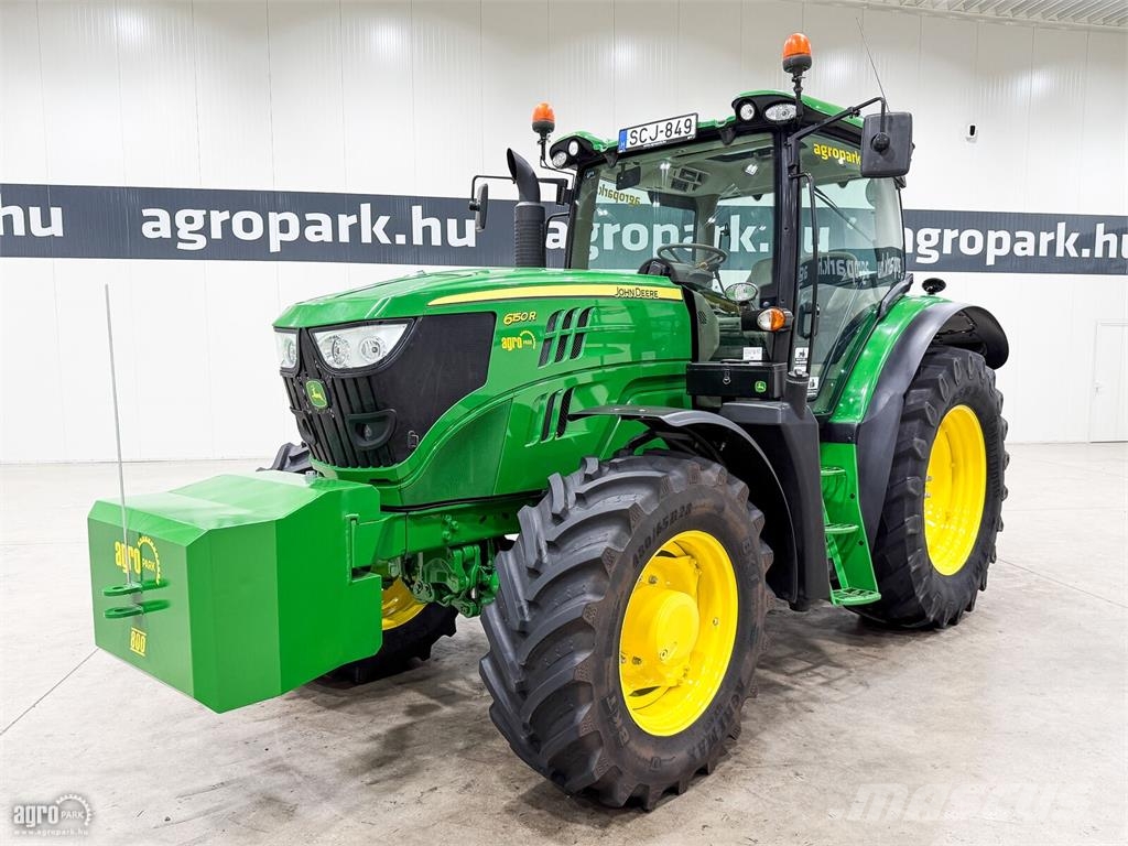 John Deere 6150R AutoQuad Plus 20/20 50 km/h váltó, rugózott الجرارات