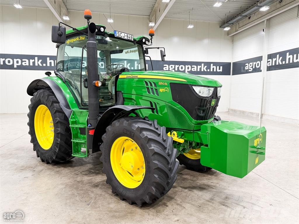 John Deere 6150R AutoQuad Plus 20/20 50 km/h váltó, rugózott الجرارات