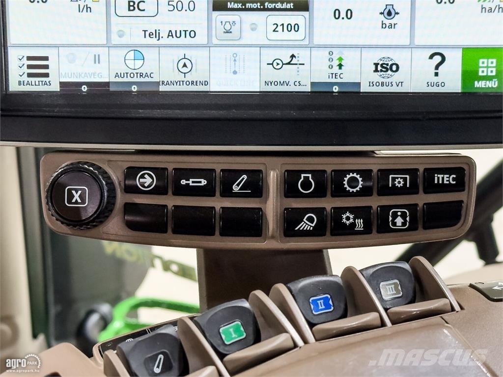 John Deere 6155R DirectDrive 24/24 50km/h váltó, rugózott híd Tractoren