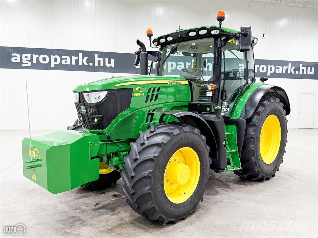 John Deere 6155R DirectDrive 24/24 50km/h váltó, rugózott híd Traktoriai