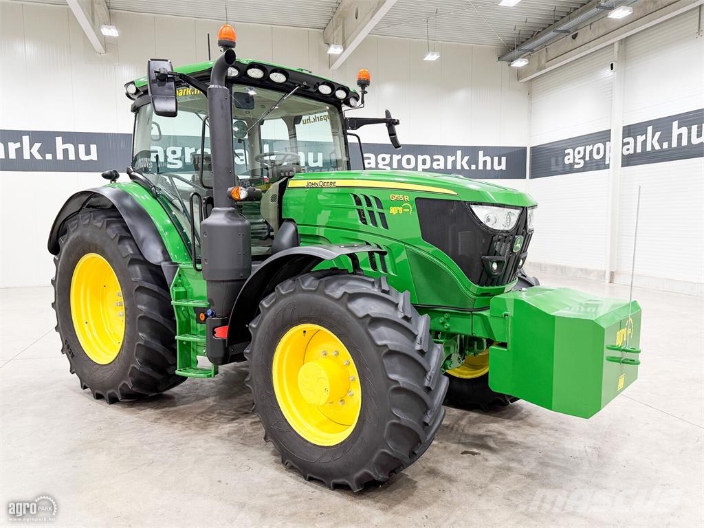 John Deere 6155R DirectDrive 24/24 50km/h váltó, rugózott híd Traktoriai