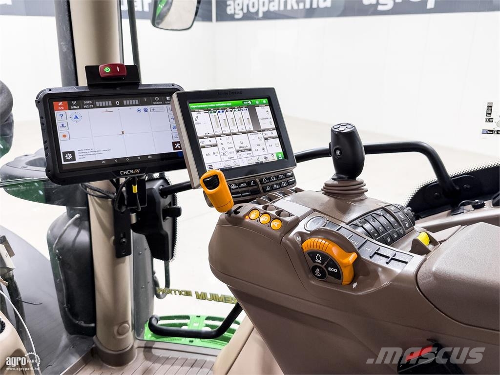 John Deere 6155R traktor, DirectDrive 50 km/h, rugózott híd,  Tractores