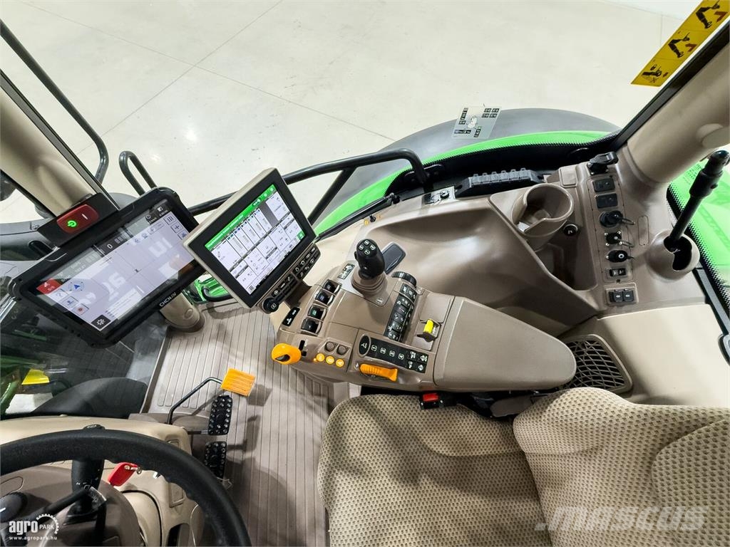 John Deere 6155R traktor, DirectDrive 50 km/h, rugózott híd,  Tractores