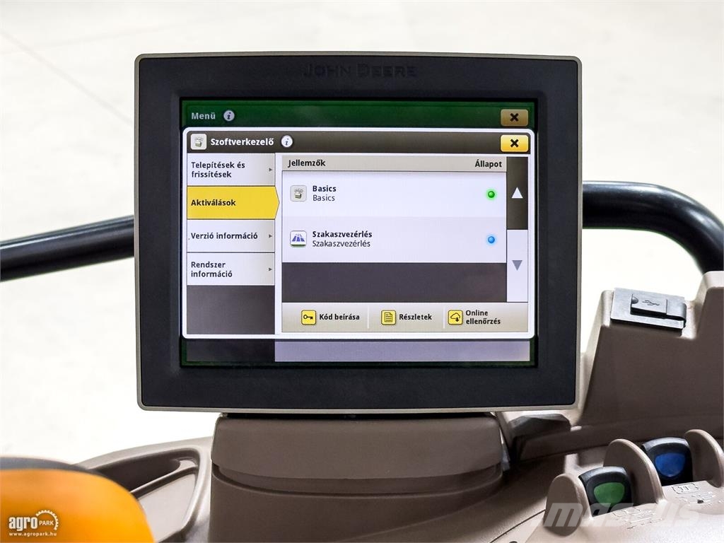 John Deere 6175R AutoQuad Plus 20/20 50 km/h váltó, rugózott Traktorit