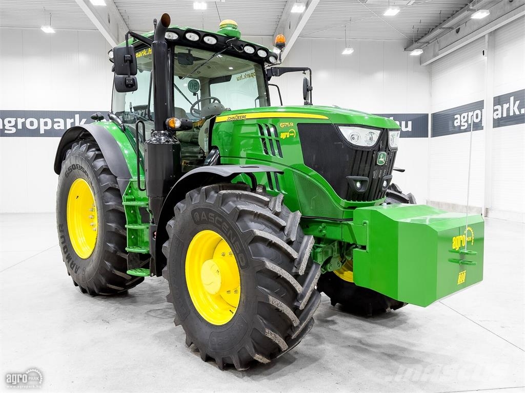 John Deere 6175R AutoQuad Plus 20/20 50 km/h váltó, rugózott Traktorit