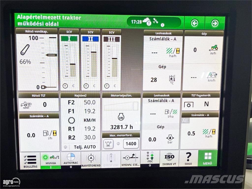 John Deere 6175R traktor, TLS, HCS, full SF6000 AutoTrac, Com Trattori
