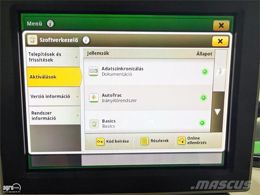 John Deere 6175R traktor, TLS, HCS, full SF6000 AutoTrac, Com Trattori
