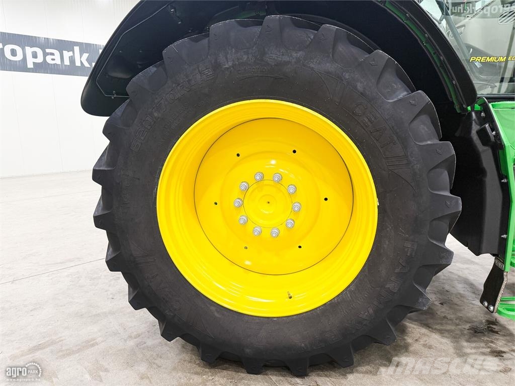 John Deere 6195R DirectDrive 24/24 50 km/h váltó, rugózott hí Traktori