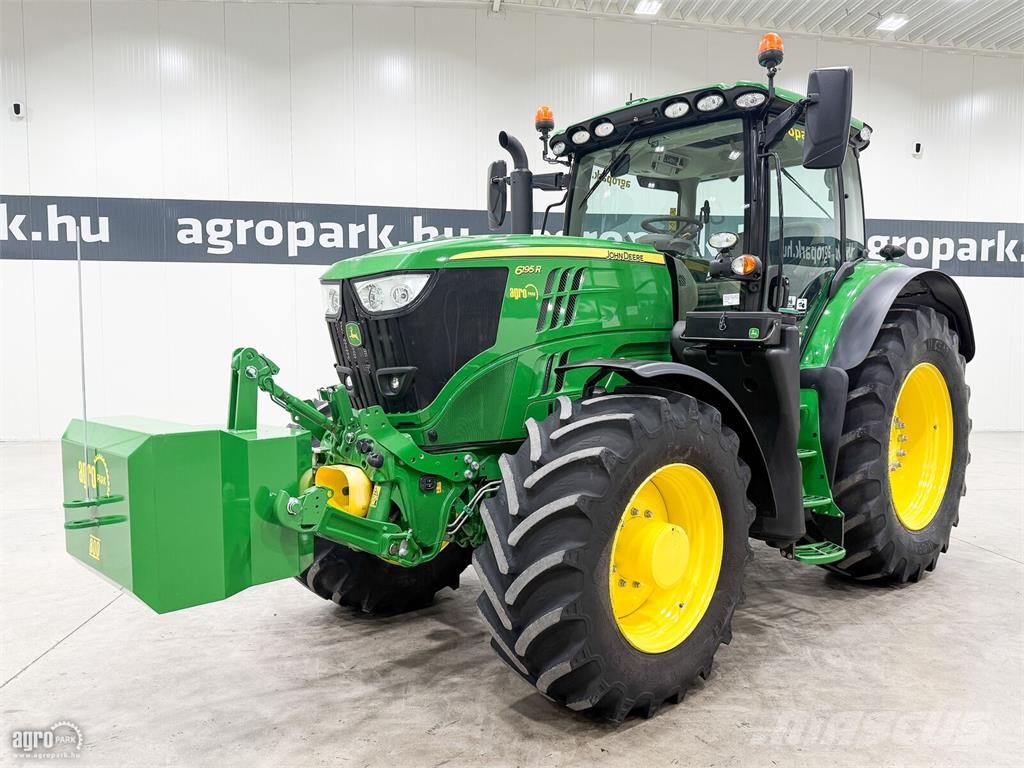 John Deere 6195R DirectDrive 24/24 50 km/h váltó, rugózott hí Traktori