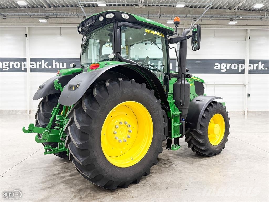 John Deere 6195R DirectDrive 24/24 50 km/h váltó, rugózott hí Traktori