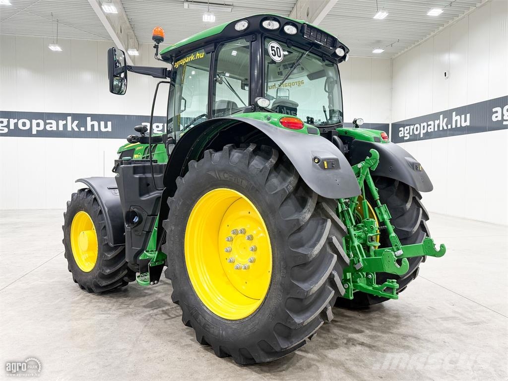 John Deere 6195R DirectDrive 24/24 50 km/h váltó, rugózott hí Traktori