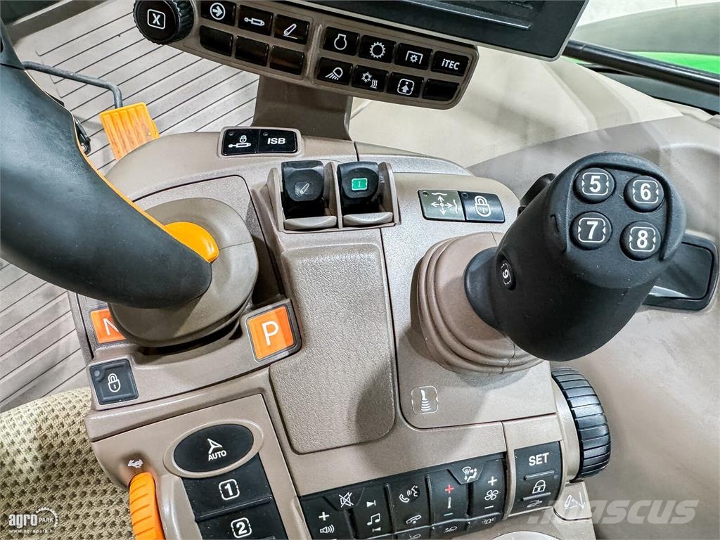 John Deere 6215R AutoPowr IVT 50 km/h váltó, rugózott híd, ru Traktori