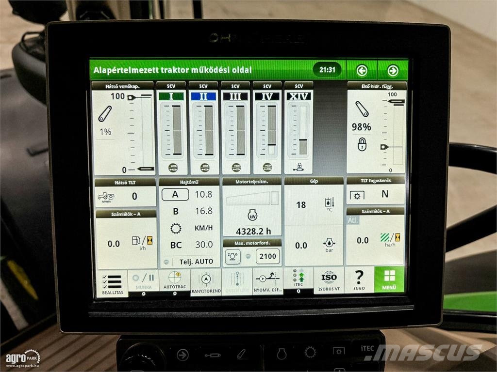 John Deere 6215R DirectDrive Eco 24/24 50 km/h váltó, rugózot Traktori