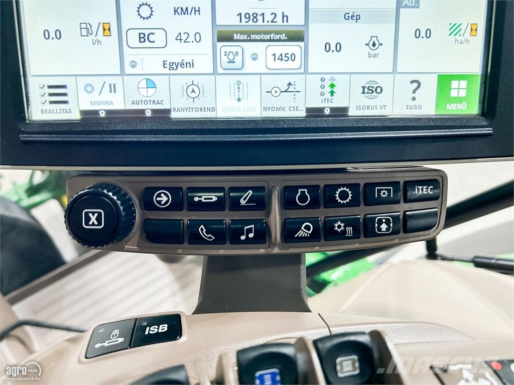 John Deere 6215R DirectDrive Eco 24/24 50 km/h váltó, rugózot Traktori