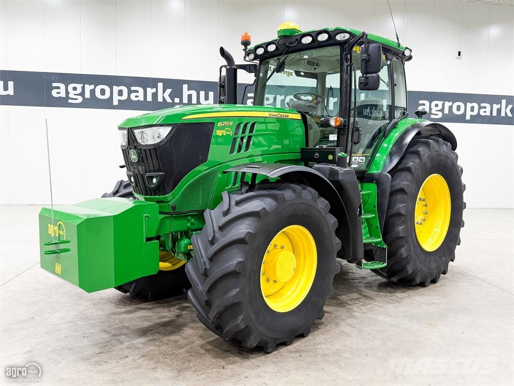 John Deere 6215R DirectDrive Eco 24/24 40 km/h, rugózott híd, Traktory