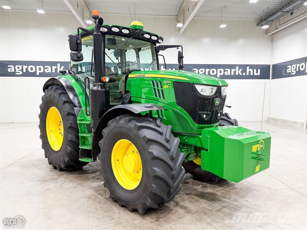 John Deere 6215R DirectDrive Eco 24/24 40 km/h, rugózott híd, Traktory
