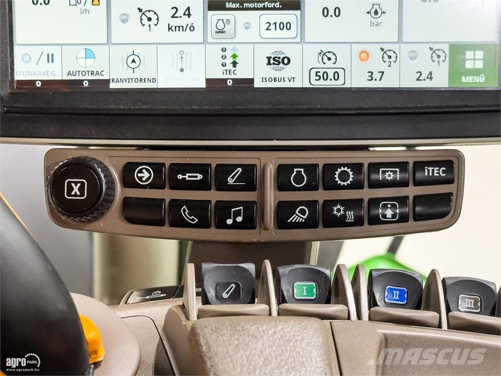 John Deere 6250R AutoPowr IVT 50 km/h, rugózott híd, rugózott Traktori