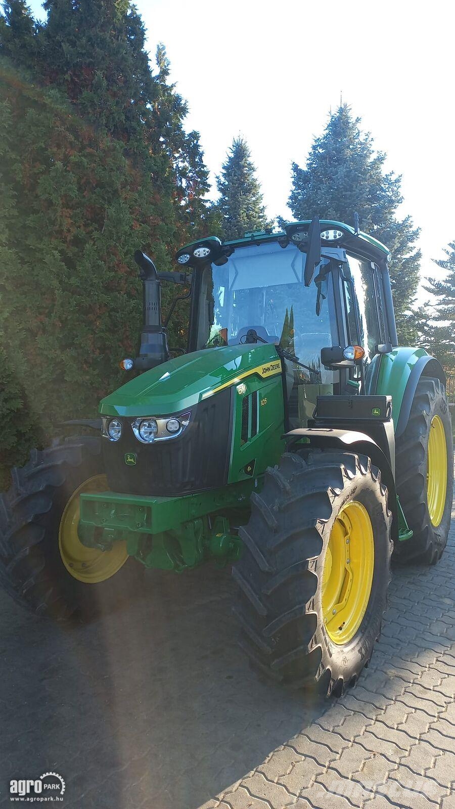 John Deere 6M 105 AutoQuad Plus Eco 24/24 40 km/h váltó, rugó Traktoren