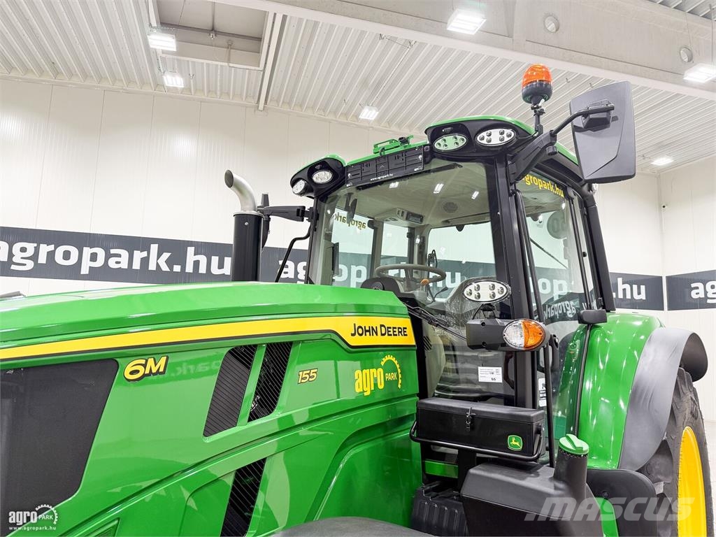 John Deere 6M 155 AutoQuad Plus 20/20 50 km/h váltó, rugózott الجرارات