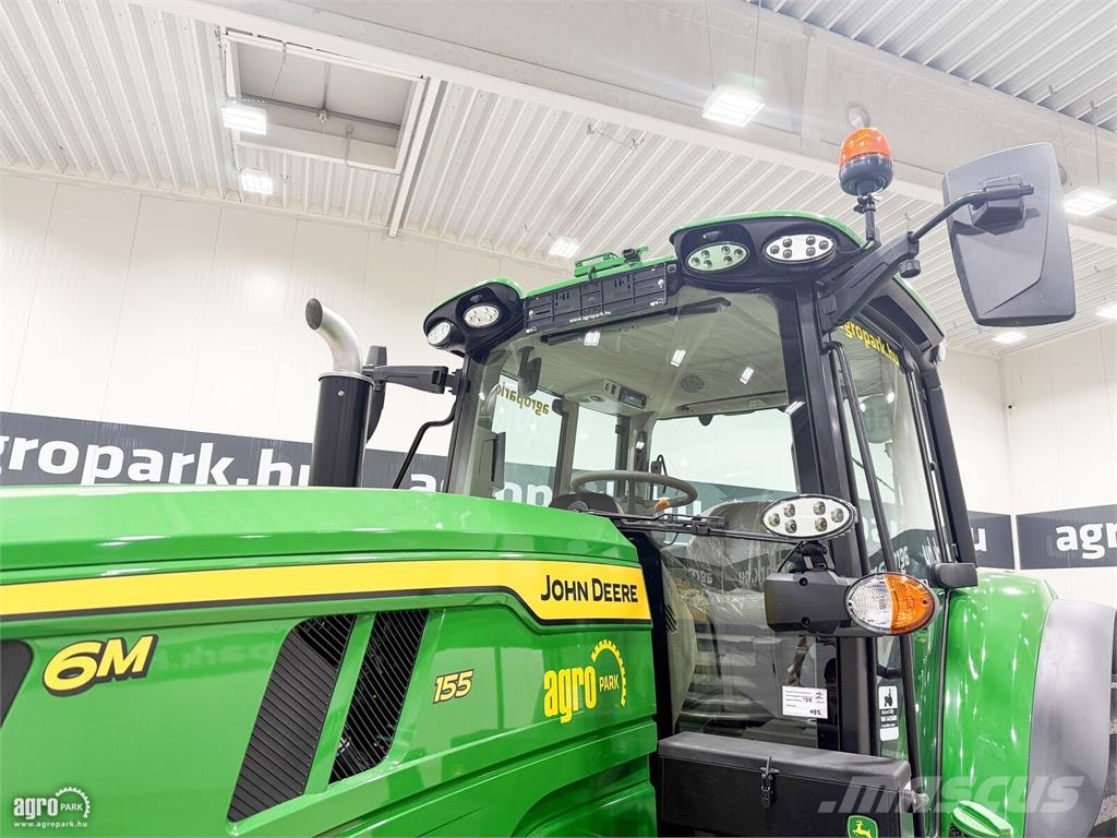 John Deere 6M 155 AutoQuad Plus 20/20 50 km/h váltó, rugózott الجرارات