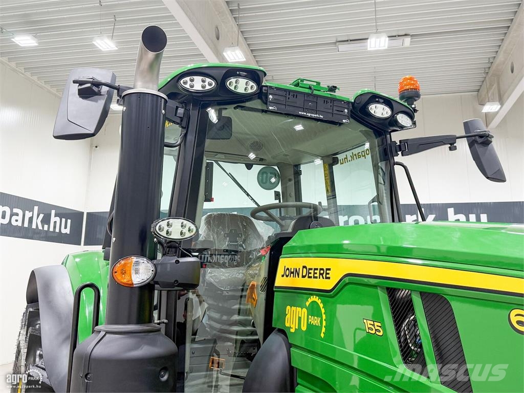 John Deere 6M 155 AutoQuad Plus 20/20 50 km/h váltó, rugózott الجرارات