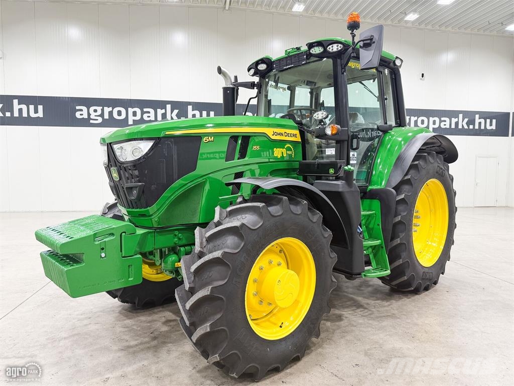 John Deere 6M 155 AutoQuad Plus 20/20 50 km/h váltó, rugózott الجرارات