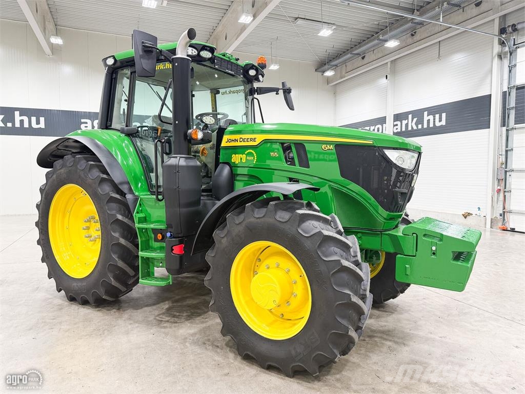 John Deere 6M 155 AutoQuad Plus 20/20 50 km/h váltó, rugózott الجرارات