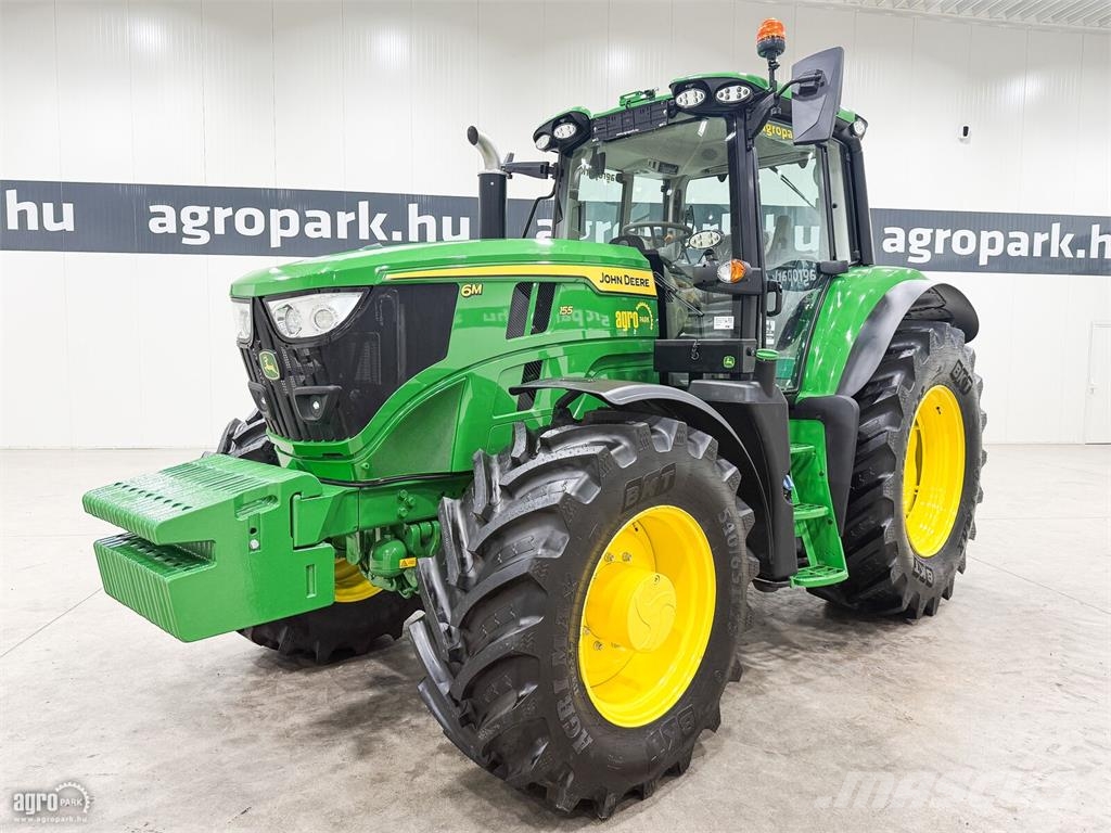 John Deere 6M 155 AutoQuad Plus 20/20 50 km/h váltó, rugózott الجرارات