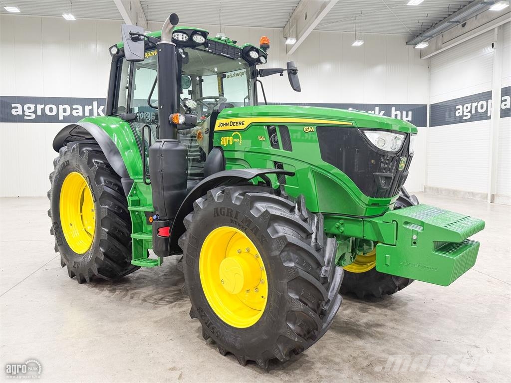 John Deere 6M 155 AutoQuad Plus 20/20 50 km/h váltó, rugózott الجرارات