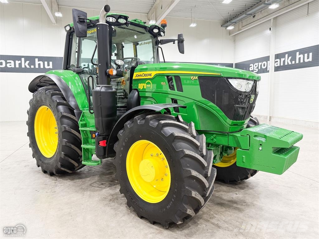 John Deere 6M 155 AutoQuad Plus 20/20 50 km/h váltó, rugózott Traktoren