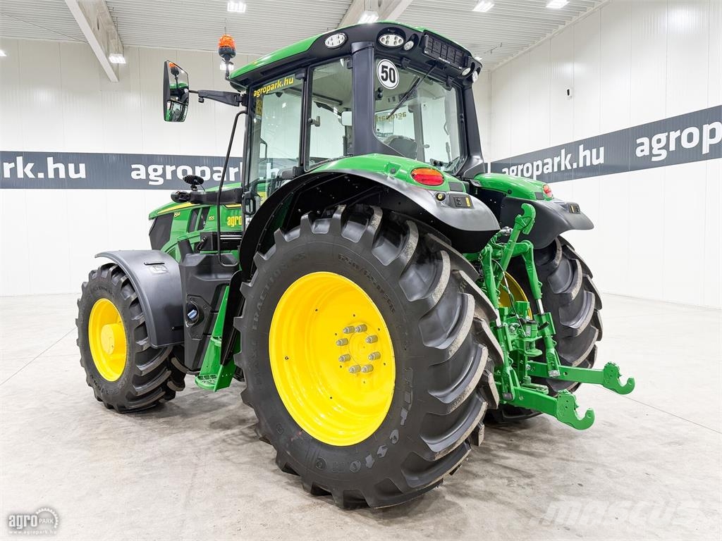 John Deere 6M 155 AutoQuad Plus 20/20 50 km/h váltó, rugózott Traktoren