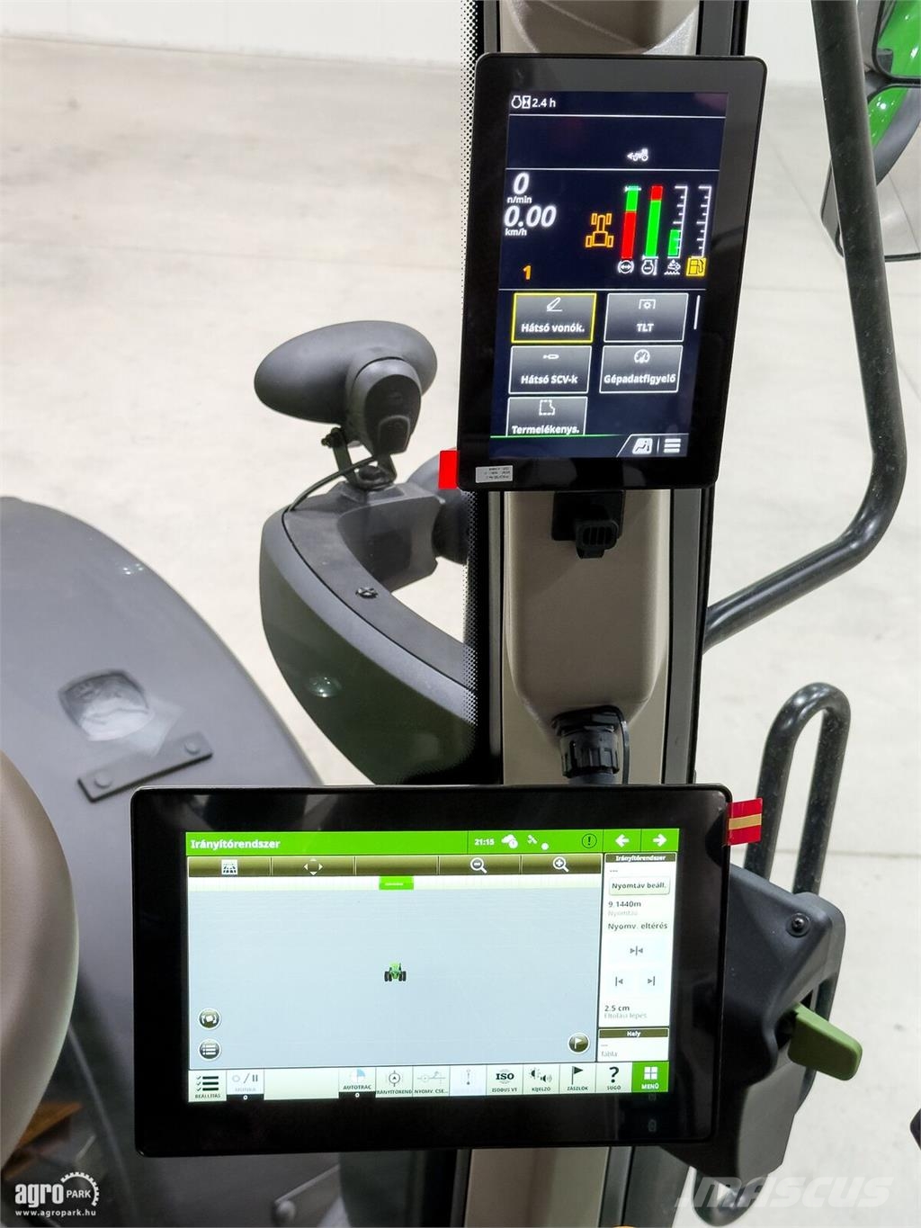 John Deere 6M 165 CommandQuad Plus Eco 20/20 40 km/h, rugózot Tractoren