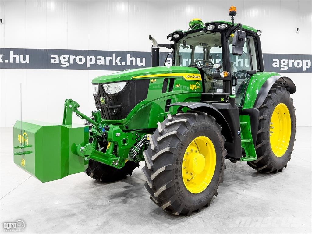 John Deere 6M 165 CommandQuad Plus Eco 20/20 40 km/h, rugózot Tractoren