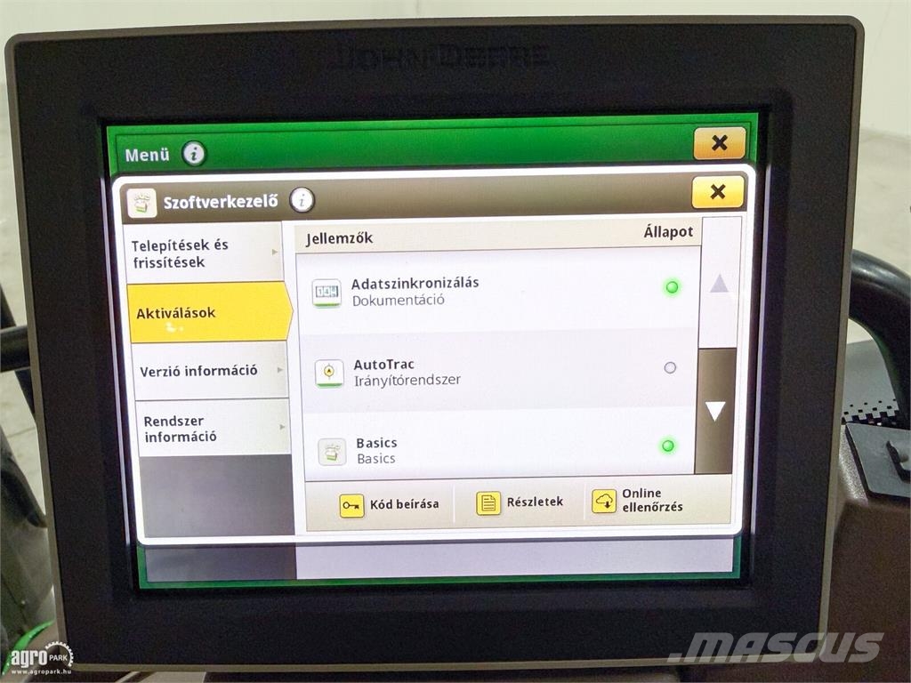 John Deere 6R 130 AutoQuad Plus 24/24 50 km/h, rugózott híd, Трактора