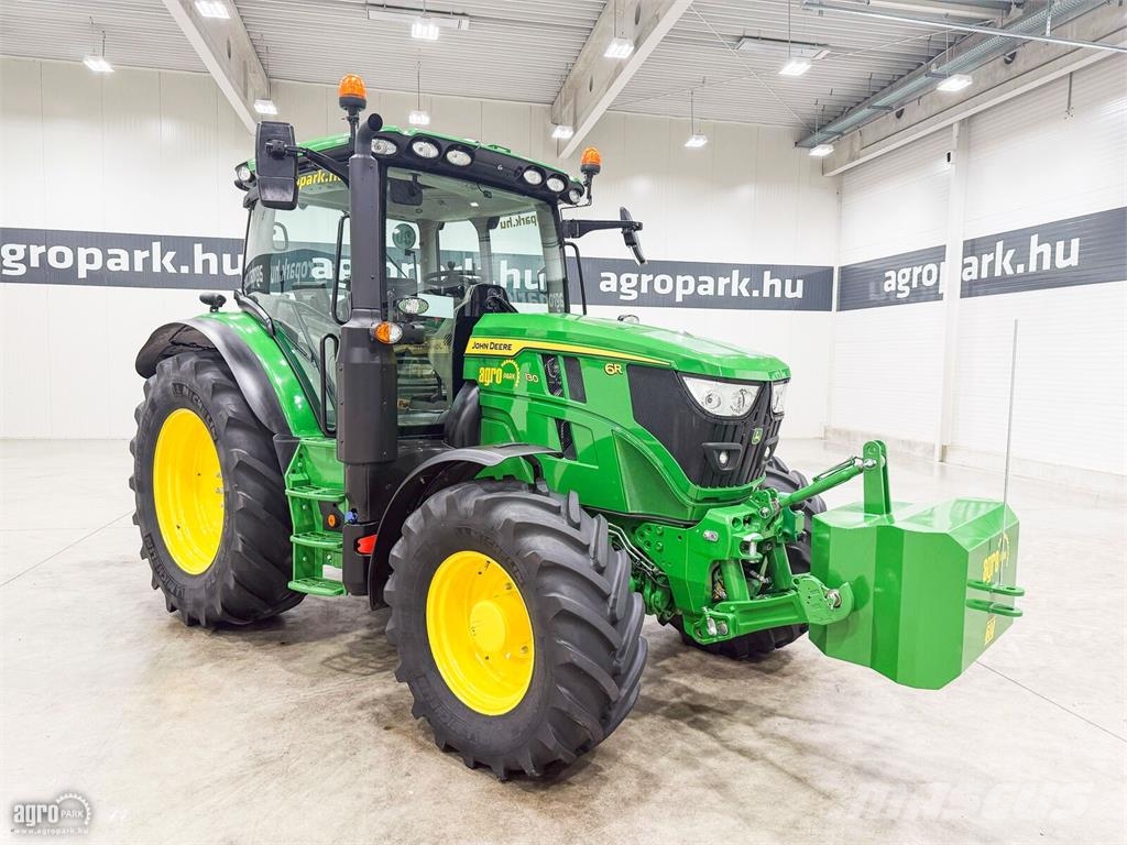 John Deere 6R 130 AutoQuad Plus 24/24 50 km/h, rugózott híd, Трактора