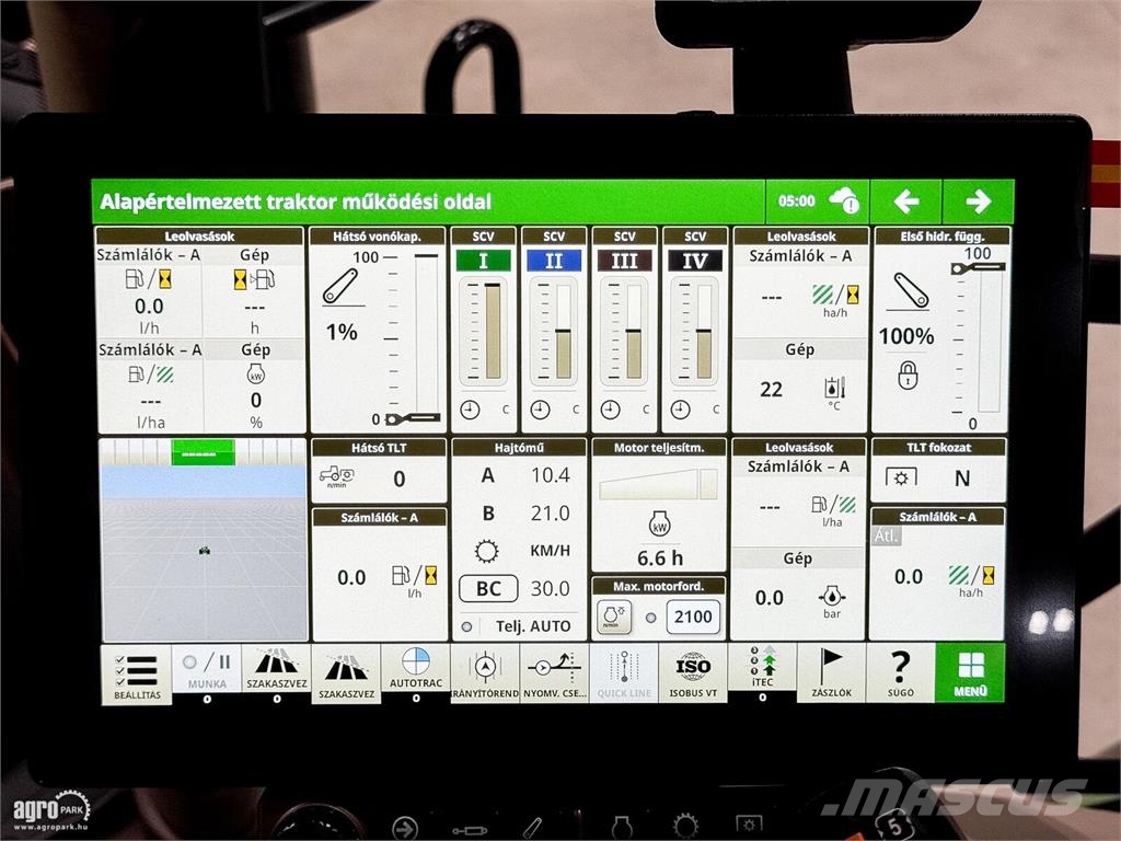 John Deere 6R 155 DirectDrive Eco 24/24 50 km/h váltó, rugózo Tractoren