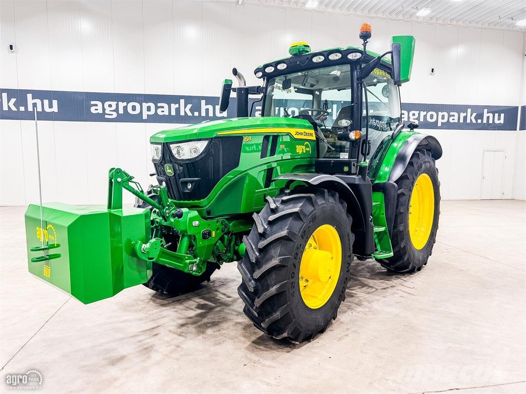 John Deere 6R 155 DirectDrive Eco 24/24 50 km/h váltó, rugózo Tractoren