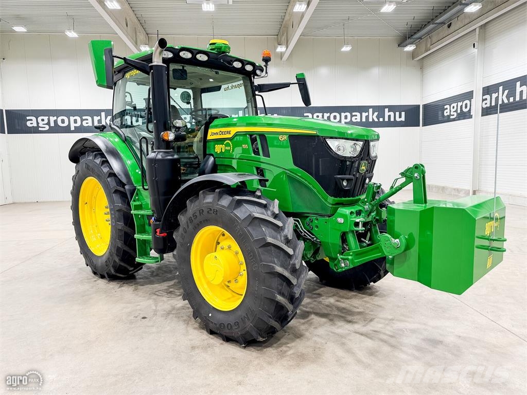 John Deere 6R 155 DirectDrive Eco 24/24 50 km/h váltó, rugózo Tractoren
