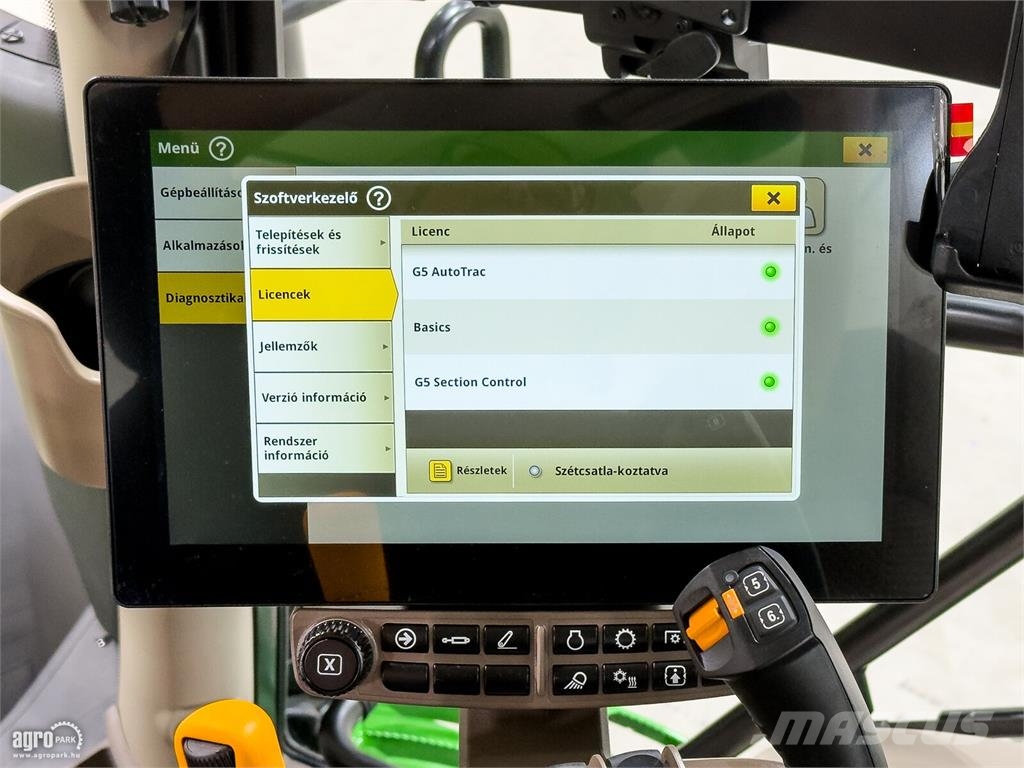 John Deere 6R 165 DirectDrive Eco 24/24 50 km/h váltó, rugózo Tractoren