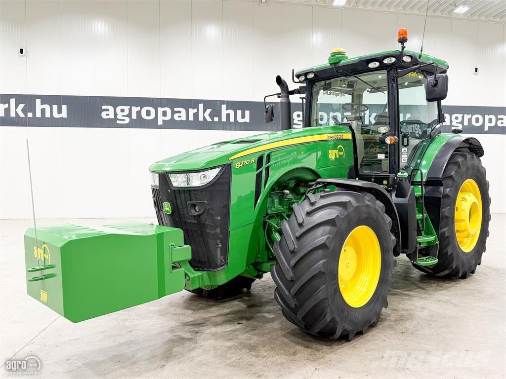 John Deere 8270R 16/5 Powershift 40 km/h, rugózott híd, rugóz الجرارات