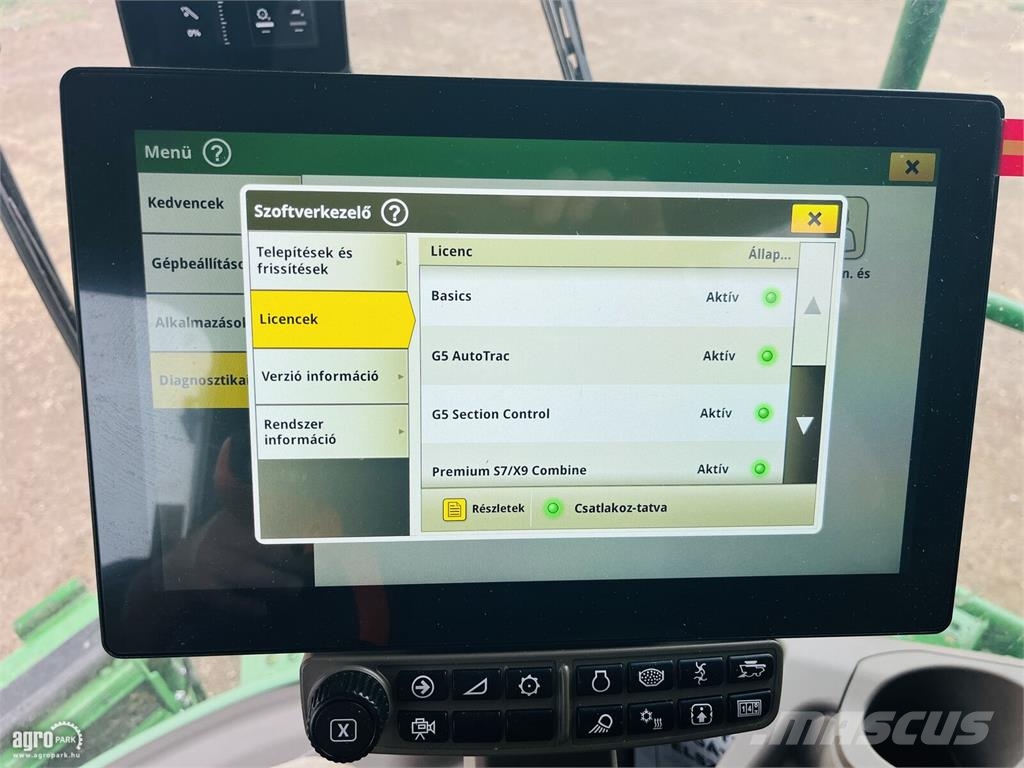 John Deere S7 800 4WD Cosechadoras combinadas