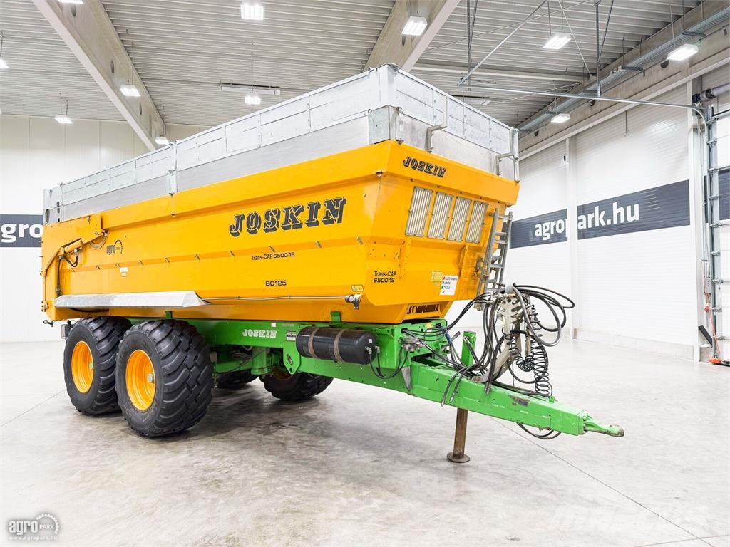 Joskin Trans-CAP 6500/18 BC125 18 tonnás hátrabillenő tek Самоскиди