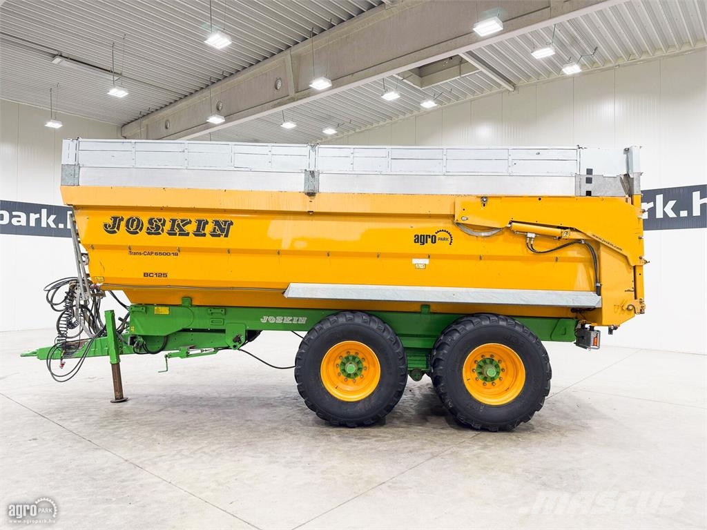 Joskin Trans-CAP 6500/18 BC125 18 tonnás hátrabillenő tek Самоскиди