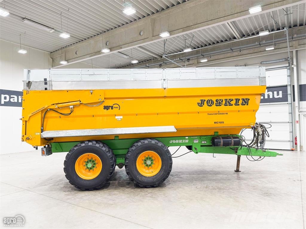 Joskin Trans-CAP 6500/18 BC125 18 tonnás hátrabillenő tek Самоскиди