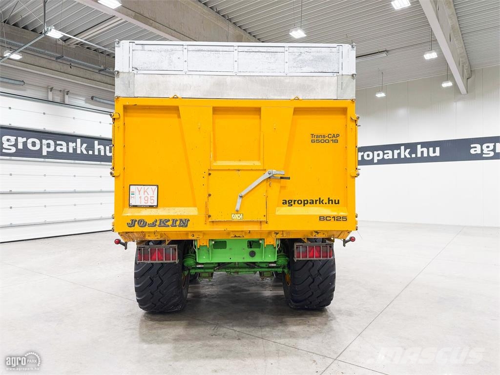 Joskin Trans-CAP 6500/18 BC125 18 tonnás hátrabillenő tek Самоскиди