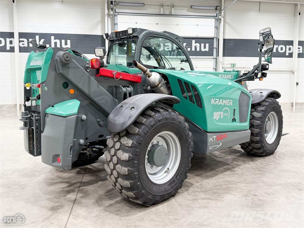 Kramer KT559 8,75 m emelés, 5.500 kg teherbírás, klíma, l Verreikers voor landbouw