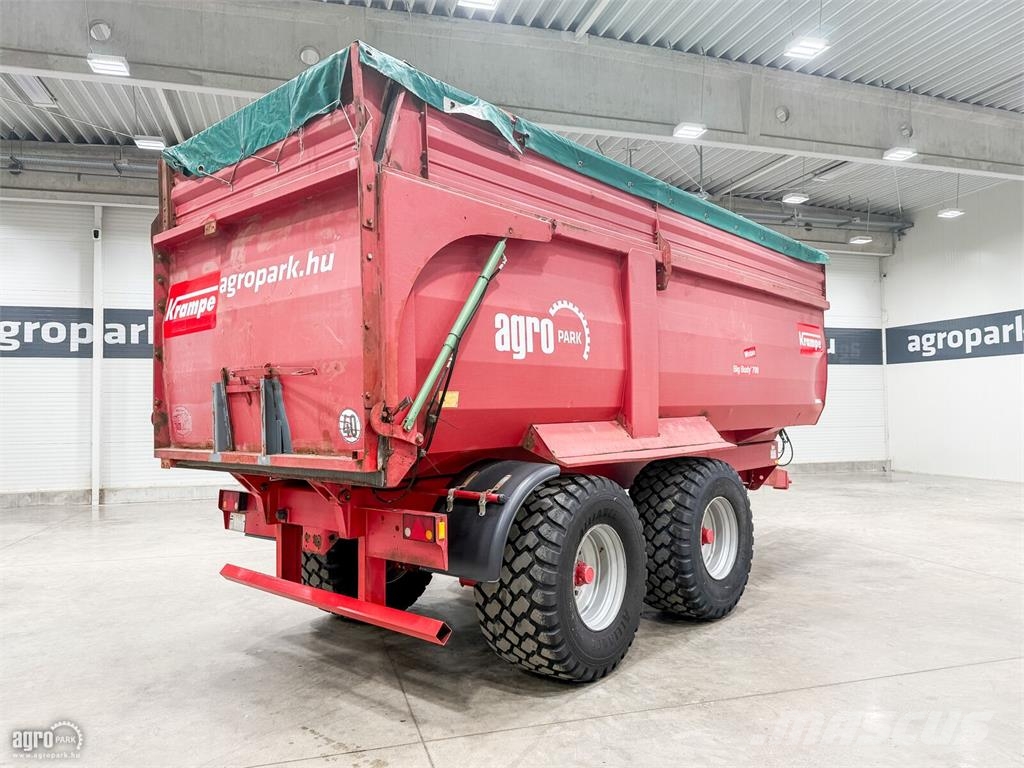 Krampe BigBody 700 22 tonna teherbírás, 32,8 m3, 2 tengel Bañeras