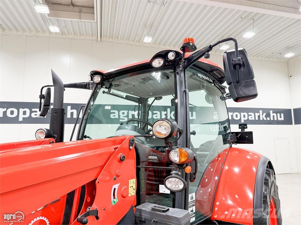 Kubota M7152 54/27 Powershift 50 km/h, rugózott híd, rugó الجرارات