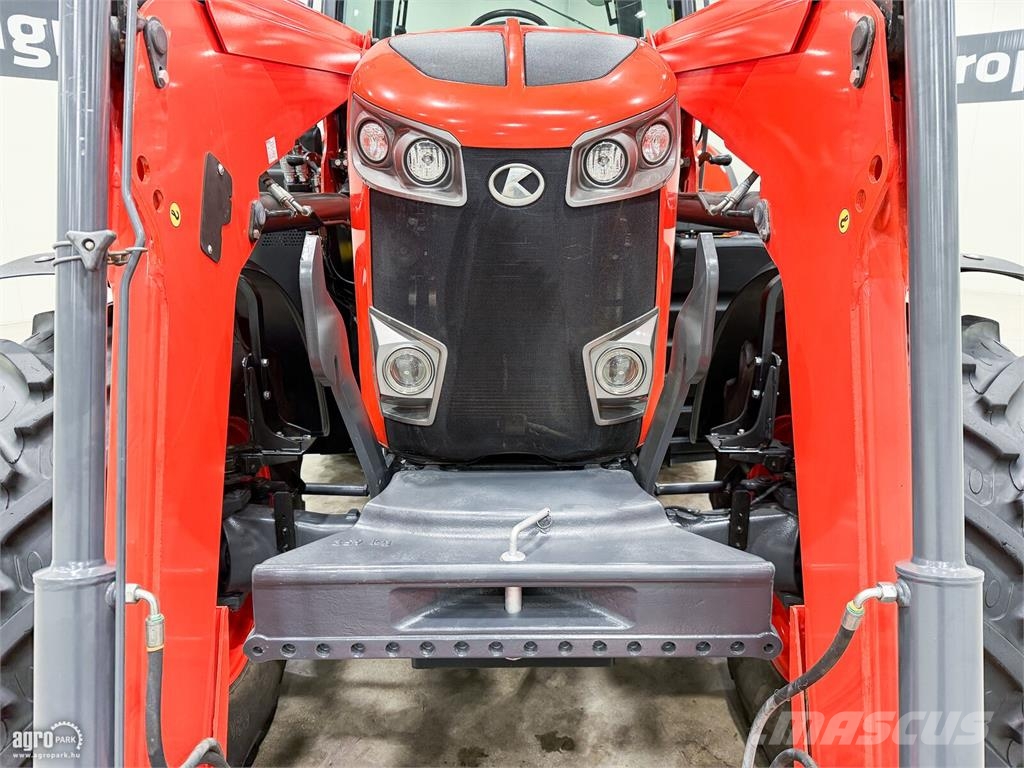 Kubota M7152 54/27 Powershift 50 km/h, rugózott híd, rugó الجرارات