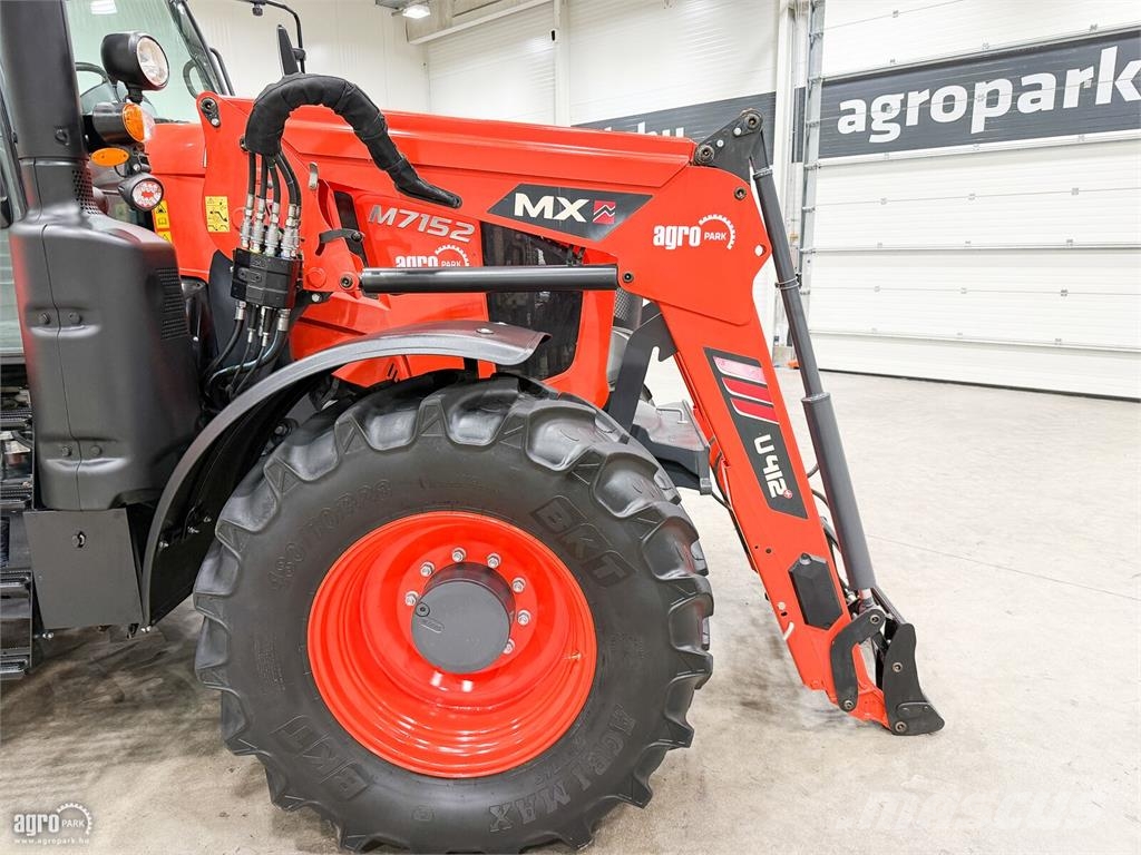 Kubota M7152 54/27 Powershift 50 km/h, rugózott híd, rugó الجرارات
